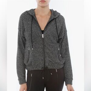 Women's Gray Zip-Up Hoodie
